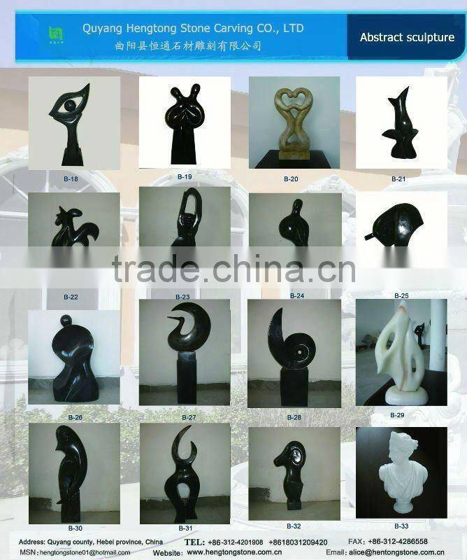 Marble Modern Abstract Love Design Carving