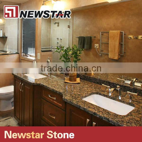 Newstar Prefab Baltic Brown granite counter tops granite countertops