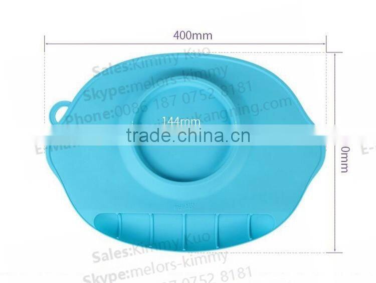china suppliers wholesale silicone bowl for kids table mat and placemat
