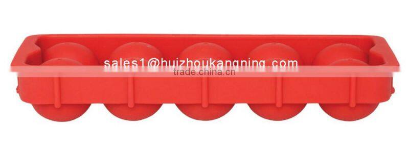 Silicone Cannonball Ice Ball Mold Tray