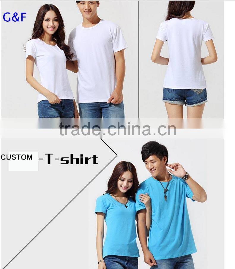 100 Cotton Fabric T-Shirts Cheap Screen Print T-Shirt Printing