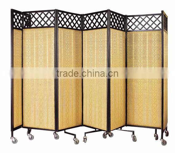 Rose color furniture for sale Folding screen room divider for home office hotel used