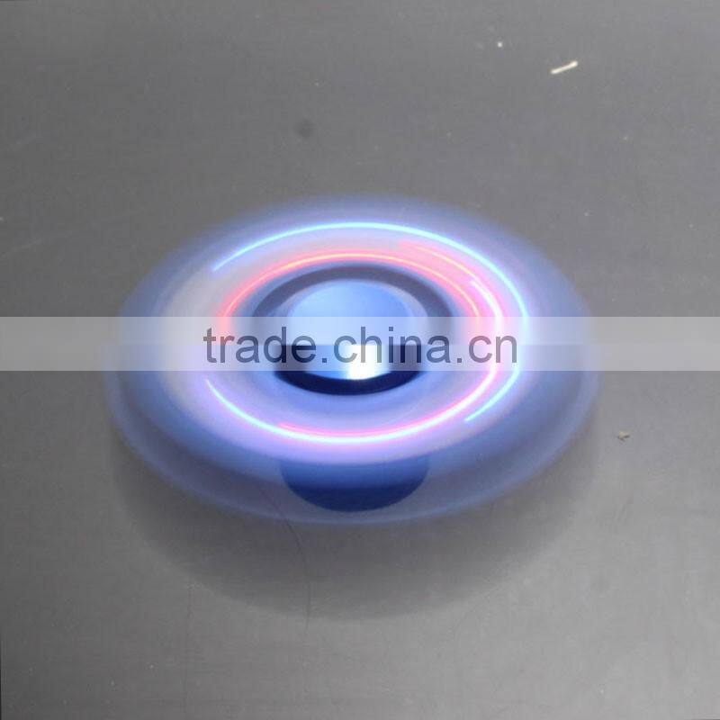 Factory direct supply fidget spinner toy with led light