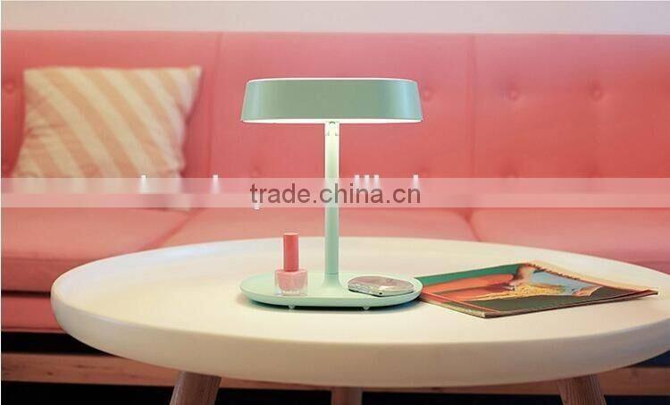 Makeup Mirror Lamp Multifunction Mirror With Table Lamp Small Thing Organizer LED Makeup Mirror Lamp For Sale
