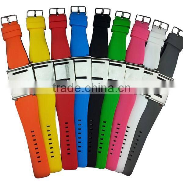High Quality fashion design for apple watch silicon band,hot selling straps for watches