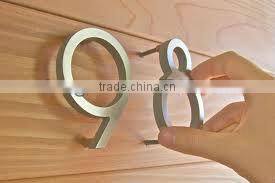 House numbers hotel door number plates