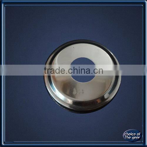 AISI304 201 Polished Stainless Steel Flat Round Base Cover