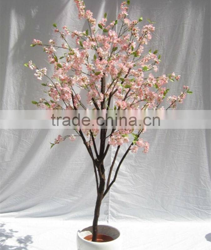 Mini artificial flower decorative trees