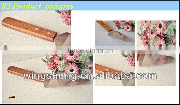 High Quality Stainless steel Pizza/Cake Cutters Wheels Pizza Shovel Bakeware Tools size 25*6CM easy to use