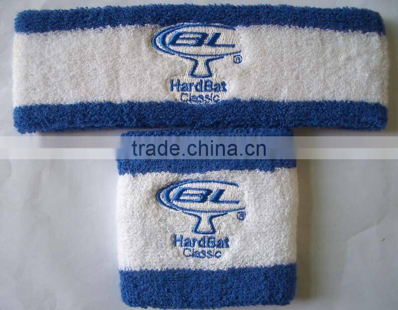 customized cheap basketball game sweatband set