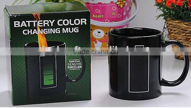 2015 Sublimation Coated Magic Color Changing Mug cup