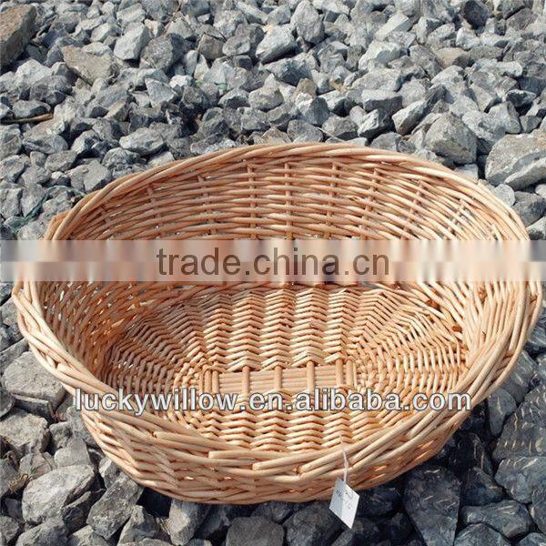 eco-friendly 100%hand woven cheap wicker bread basket