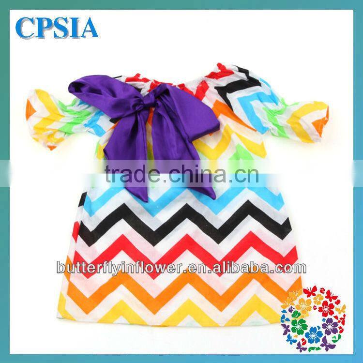 cotton chevron dress fashion summer stylish baby clothes cotton dressess baby christening dresses baby cotton frock