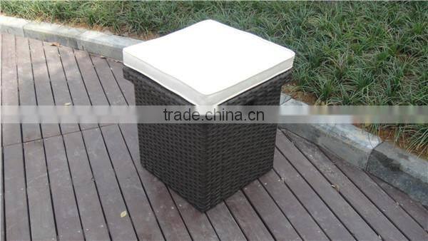 2015 outdoor medium size rattan storage box