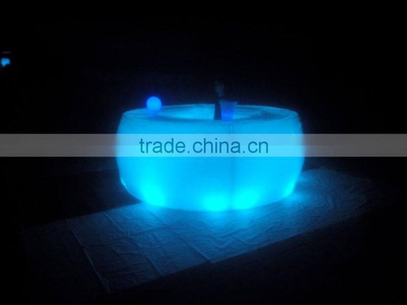 led light up bar counter /led illuminated bar counter