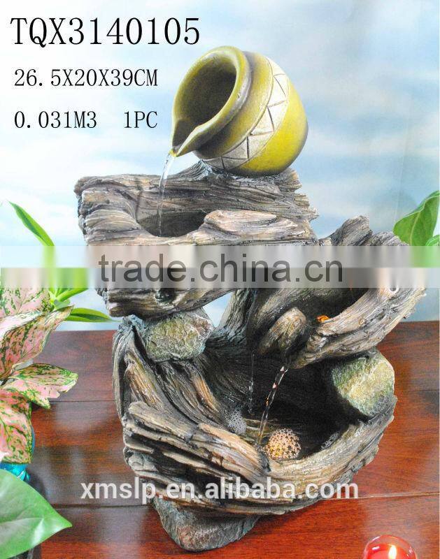 Polyresin big water fountains