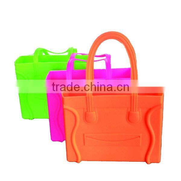 new design colorful silicone cosmetic bag