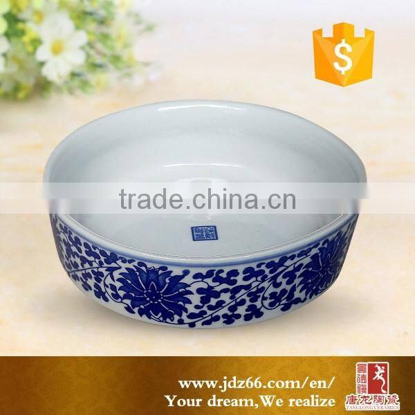 2016 new product Jingdezhen porcelain flower pots for garden decorations