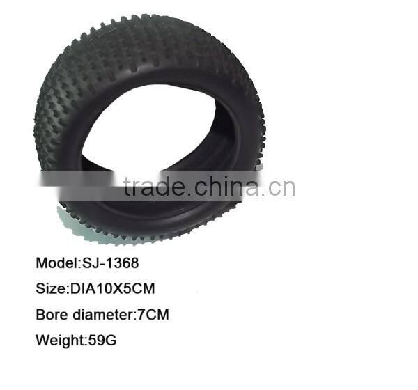 coloured Durable rubber toy car tires baby car toy tyres