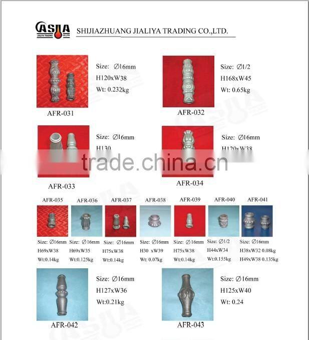 ornamental Cast Iron Fence/gates Collars