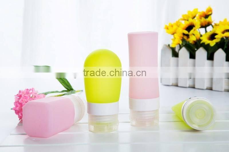 Personal Care Silicone Shampoo Liquid Dispenser Bottle Great Travel Accessory