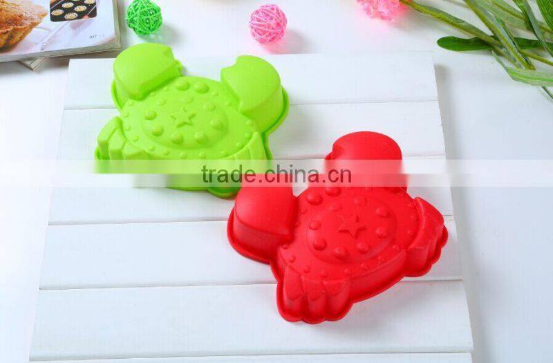 New Design Crab Shape Silicone Cake Baking Pan Mold, baking supplies for cake decoration,baking mold