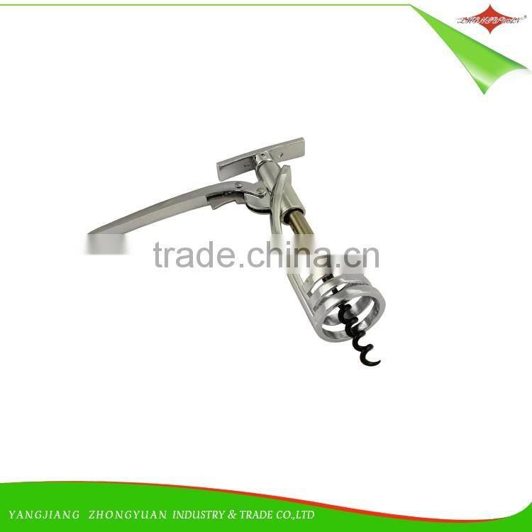 ZY-F1381 high quality zinc alloy wing corkscrew wine opener