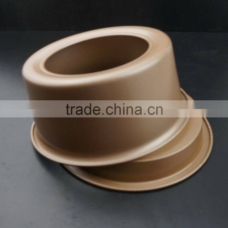 47124 Hollow Chiffon Cake Mold Cake Pan Baking Mould with Removable Bottom