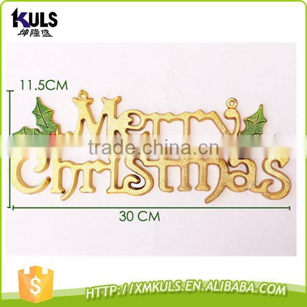 Christmas tree letter card scene decorate the Christmas tree decoration