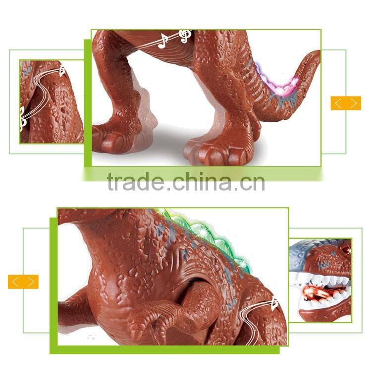 High quality electric plastic kids battery operated toy cartoon dinosaur