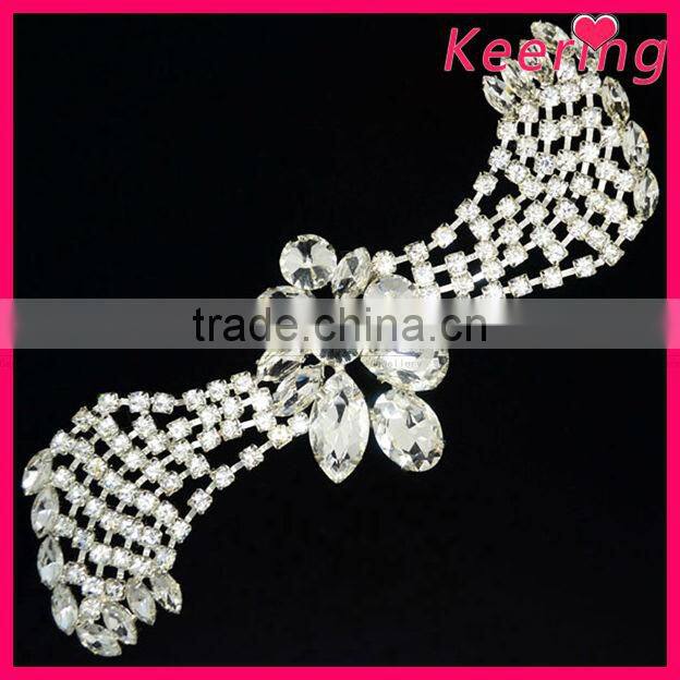 2015 rhinestone bridal accessory crystal embellishment WRE-170