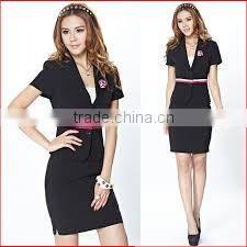 women beauty nail salon uniform for nail salon