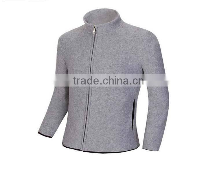 Factory OEM Men Women Fashion 100% polyester Polar fleece Jacket Warm Anti-pilling Soft shell sport wear