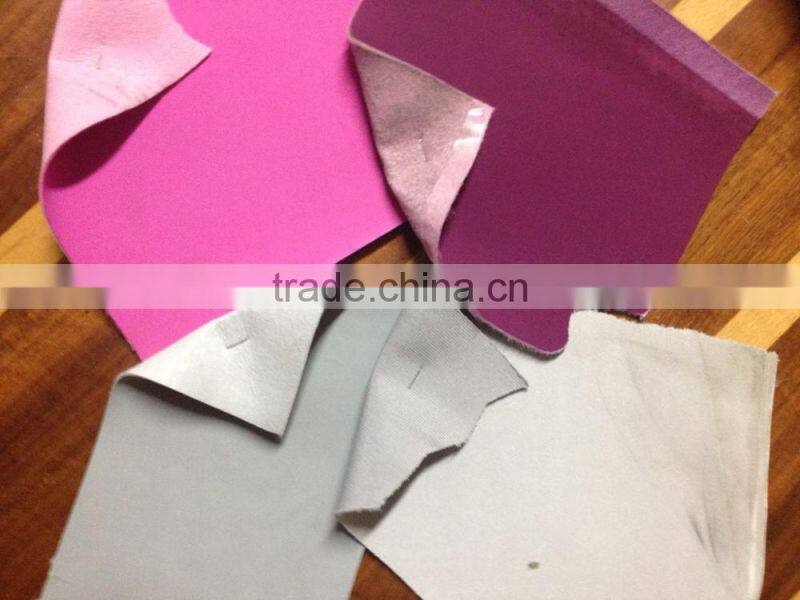 PU artificial Leather With Non-woven backing Stock Lot