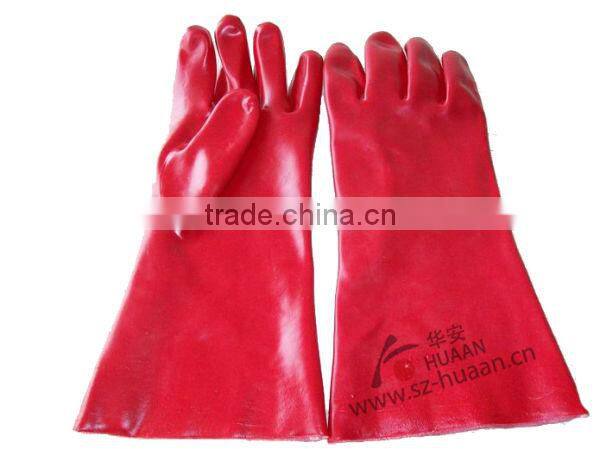 PVC gloves heavy duty Chemical resistant Gloves