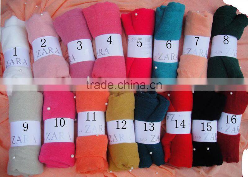 Hot Popular spring pearl designer scarf