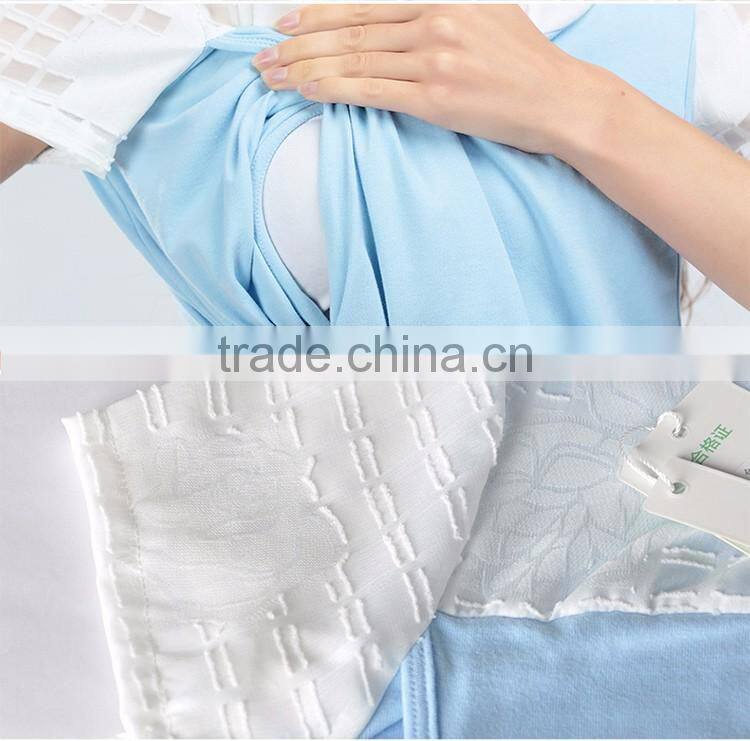 nursing top short sleeve maternity breast feeding tops tanks for pregnant women