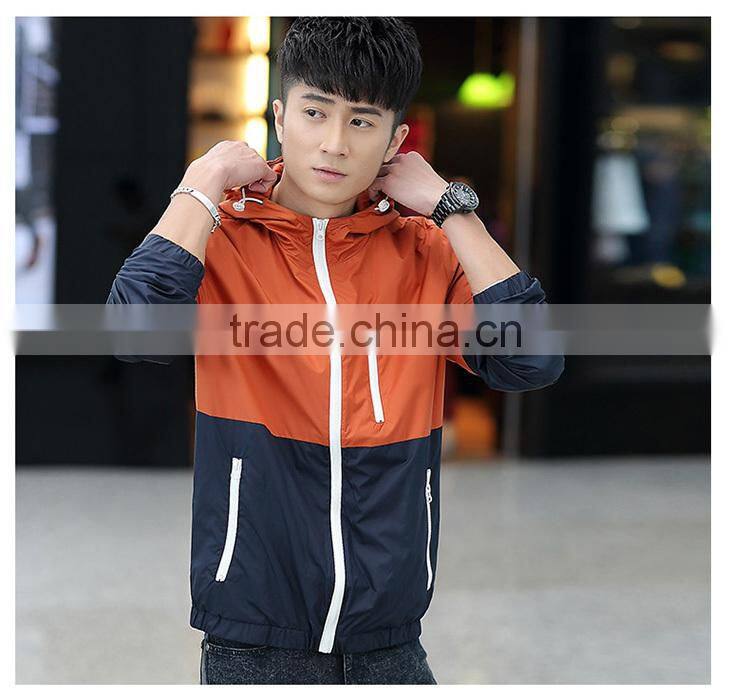 2015 New Style Sports Clothing Manufacturer Men's Spring Jacket
