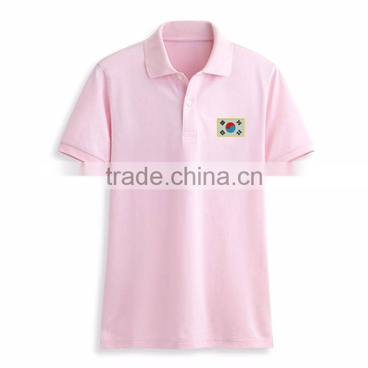 Latest Fancy Custom Embroidered Brand Cute Couple Shirt Design Polo T Shirt