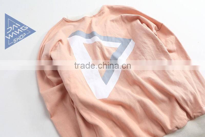 Latest Model Quality Plain Hoodies Knitted Fashion Hoody With Long Sleeve