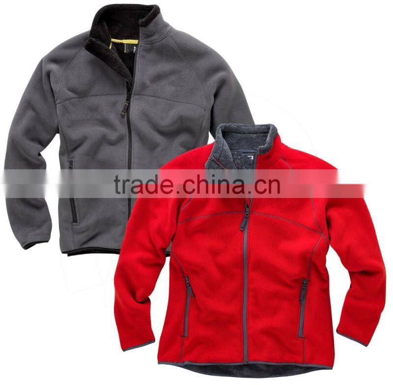 Children outdoor knitted wear cheap fleece hoodie warm jacket whole fleece jacket