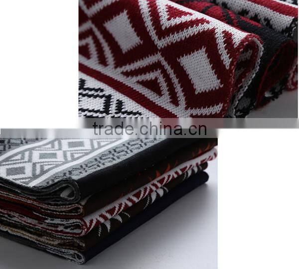 1 pc hot sale good quality printed flowers acrylic lmitation cashmere men and women winter scaf