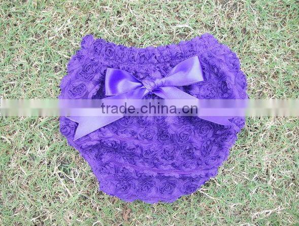 Cheap Knit Cotton Baby chiffon Ruffled Diaper Cover/PettiBloomers Kids Girls Underwear Cotton Fluffy Ruffle Cover Bloomer