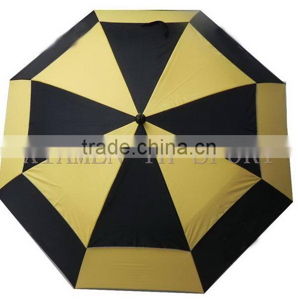 two canopy nylon audi gift high quality golf umbrella