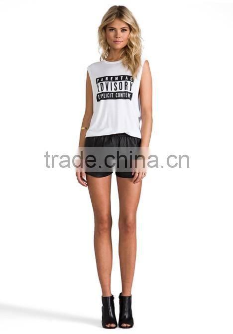 blank white tank top