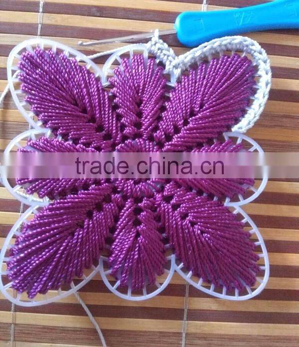 DIY craft Butterfly Plastic Canvas Shapes for purse/bag/needlepoint projects/coasters//auto cusions