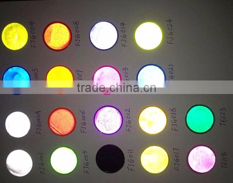 Cheap custom made round reflex sticker football shape decal