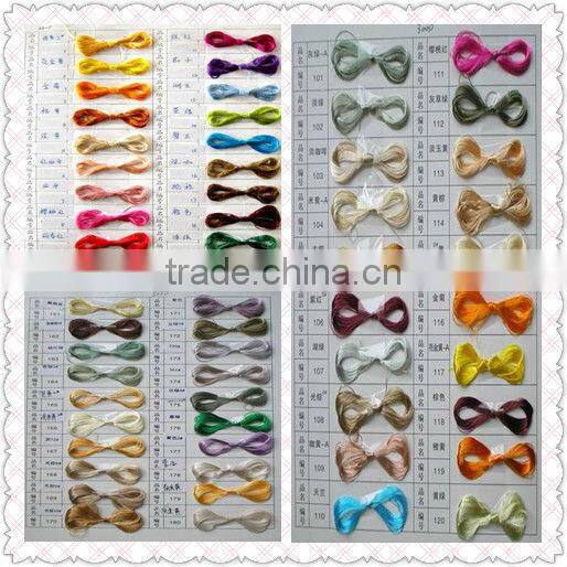 Polyester dope dyed filament DTY Yarn 450D in bedding for bed spread