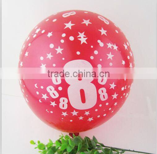 Latex party balloon Latex round ballon birthday baloon