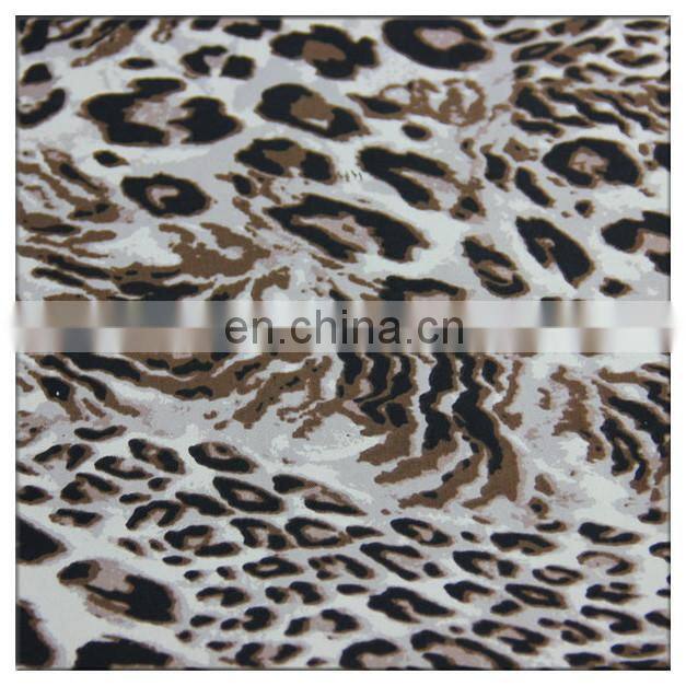 40/60 tencel cotton fabric leopard pattern design cotton tencel fabric for high quality garment material